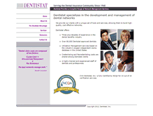 Tablet Screenshot of dentistat.com